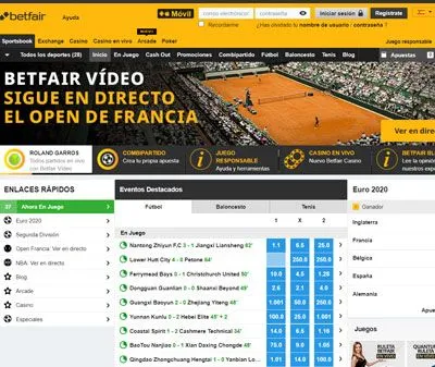 Betfair apuestas