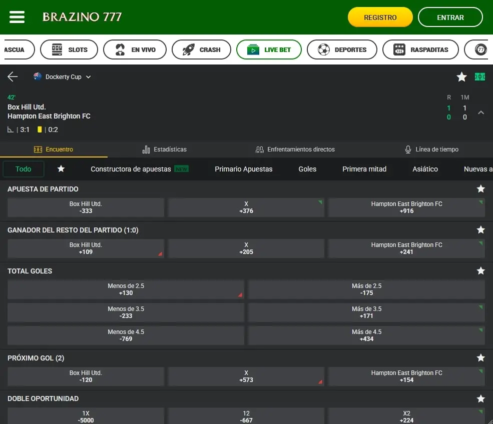 Brazino777 México apuestas deportivas