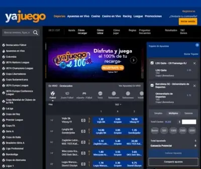 Yajuego apuestas deportivas