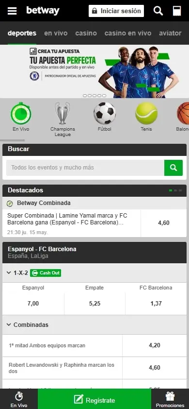 casa de apuestas betway