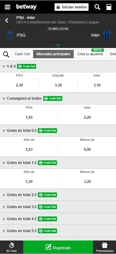 apuestas deportivas betway