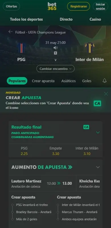 deportes bet365