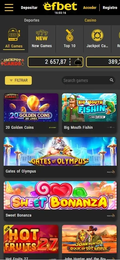 Efbet online