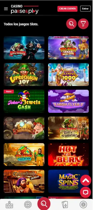 casino pause and play casino online mejor valorado