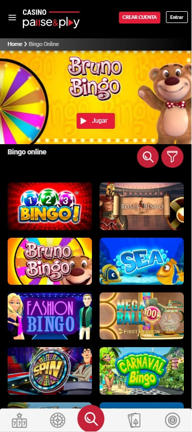 casino pause and play slots