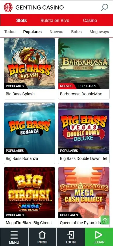 genting casino tragaperras