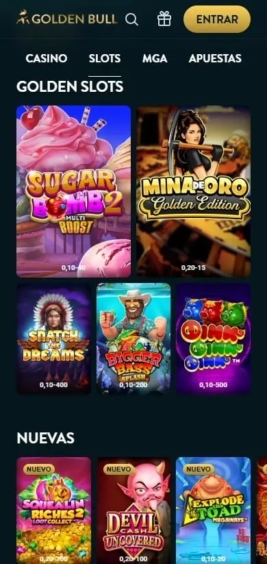 golden bull casino online