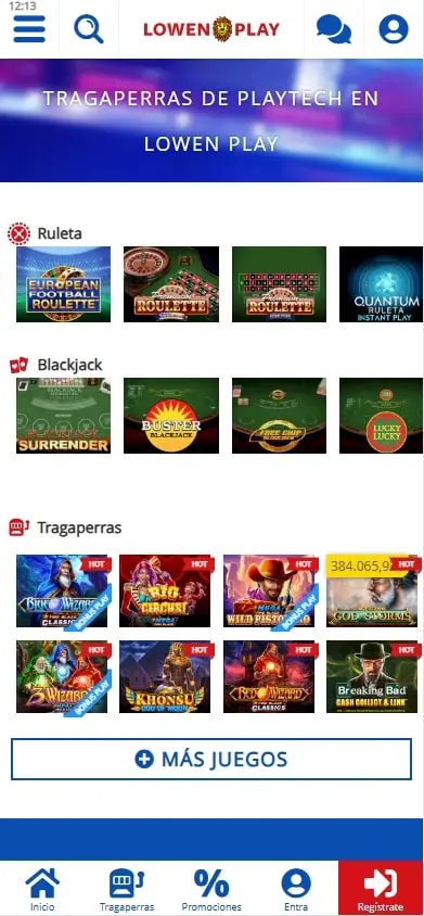 lowen play tragaperras