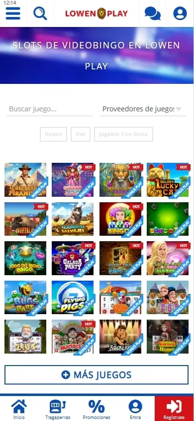 lowen play videobingo