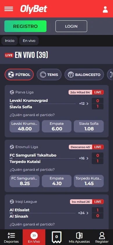 olybet deportes