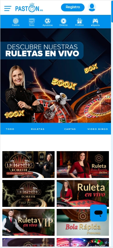 pastón ruletas