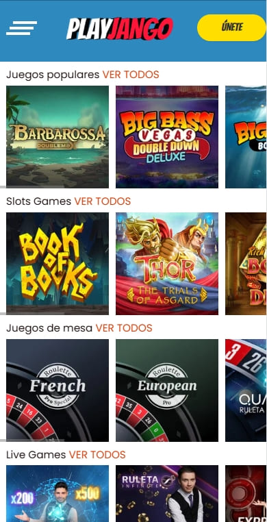 playjango juegos de casinos