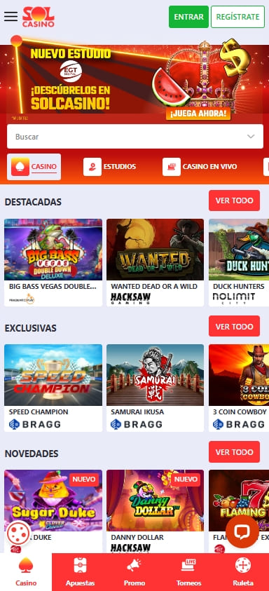 sol casino nuevo casino online