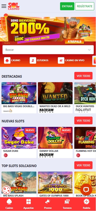 sol casino tragaperras