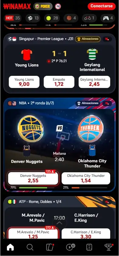 winamax apuestas en directo