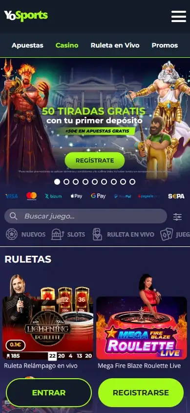 yosports casino online