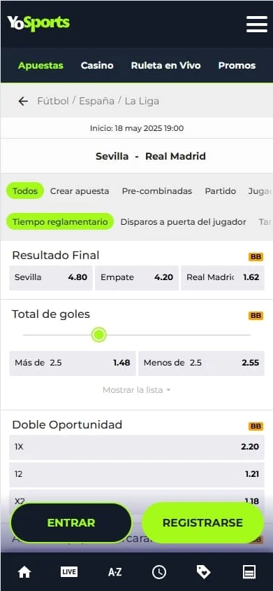 yosports casa de apuestas