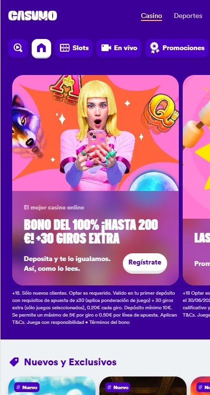 casumo mejor alternativa a casino gran vía