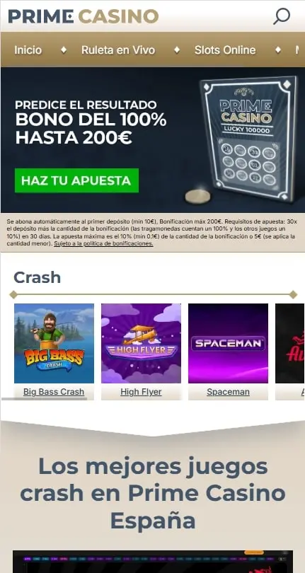 Prime Casino slots
