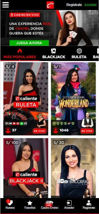 Slots caliente casino