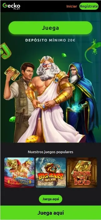 Bono de bienvenida de GeckoPlay Casino
