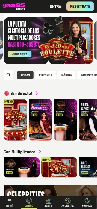 Casino legal España Yaass Casino