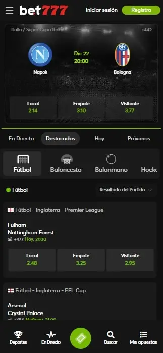 bet777 apuestas deportivas españa