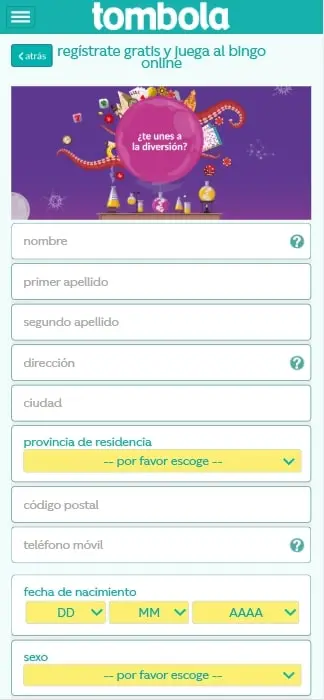 casino online tombola