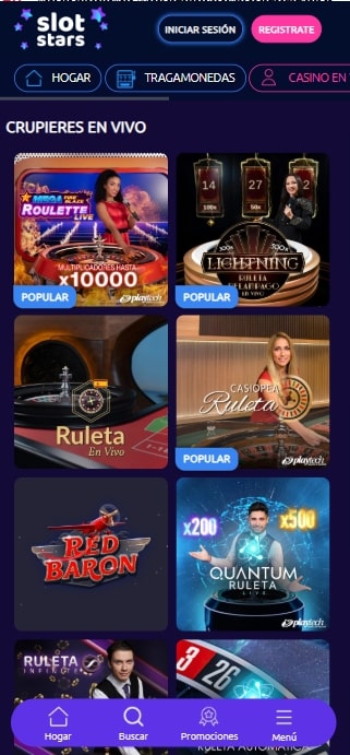 slotstars casino en vivo