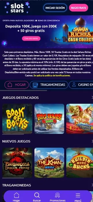 slotstars casino legal españa