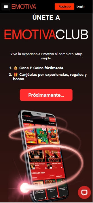 emotiva casino club vip