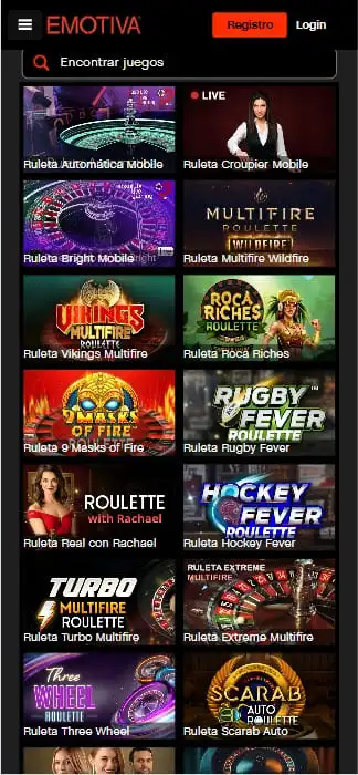 emotiva casino slots