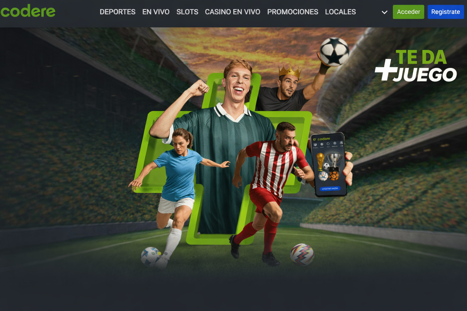 Bono bienvenida apuestas Codere: 100% hasta 200€