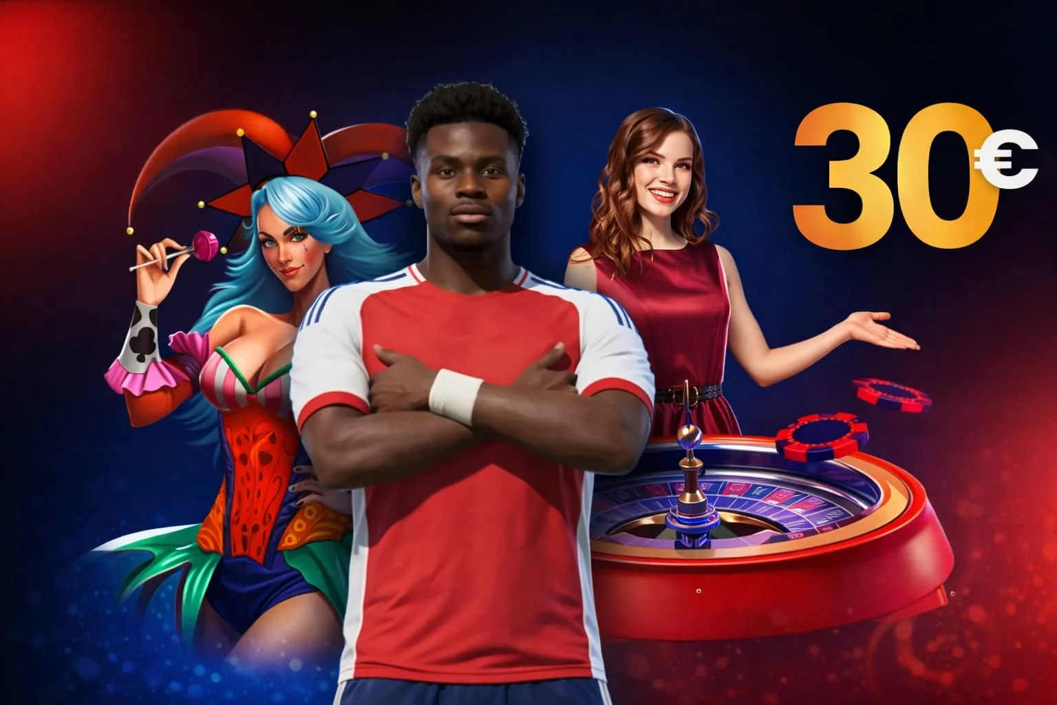 Bono bienvenida casino JOKERBET: 30€ sin depósito + hasta 4.000€