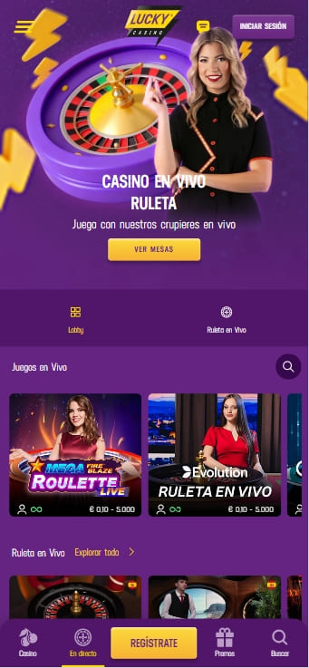 promociones y bono de LuckyCasino para nuevos usuarios