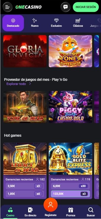 tragaperras online en onecasino