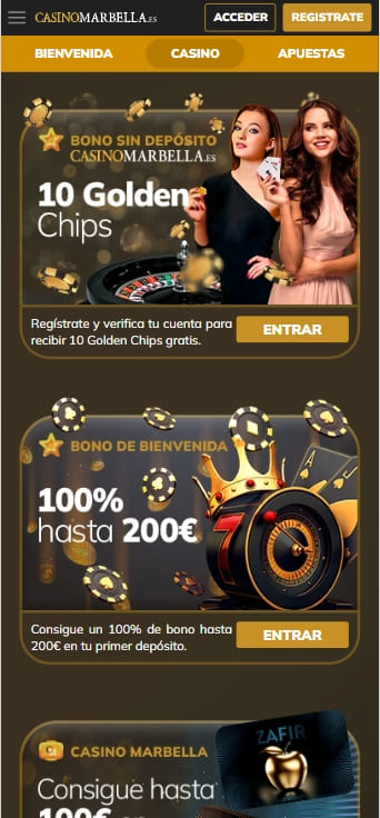 bono sin depósito casino casinomarbella