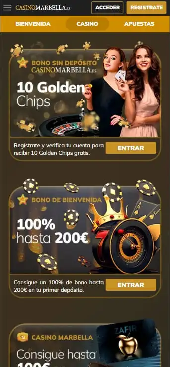 bono sin depósito casino casinomarbella