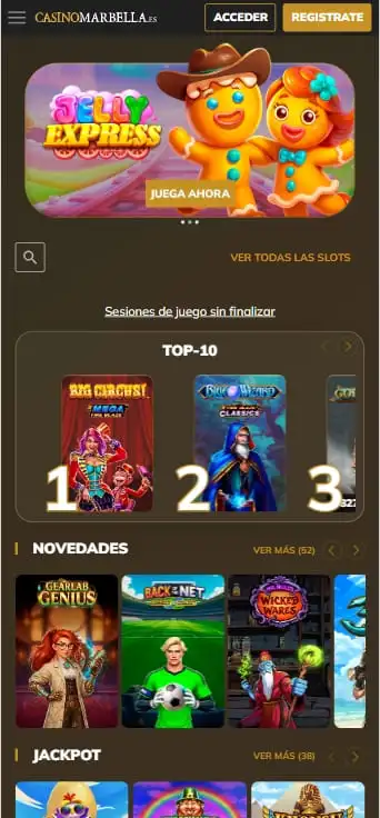 tragaperras exclusivas en casinomarbella