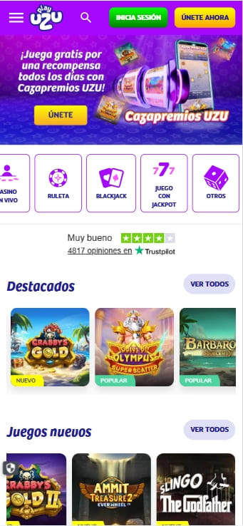bono de bienvenida playuzu con giros gratis