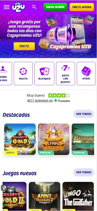 bono de bienvenida playuzu con giros gratis