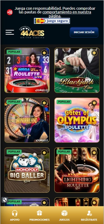 44Aces Casino nuevo casino online legal en España