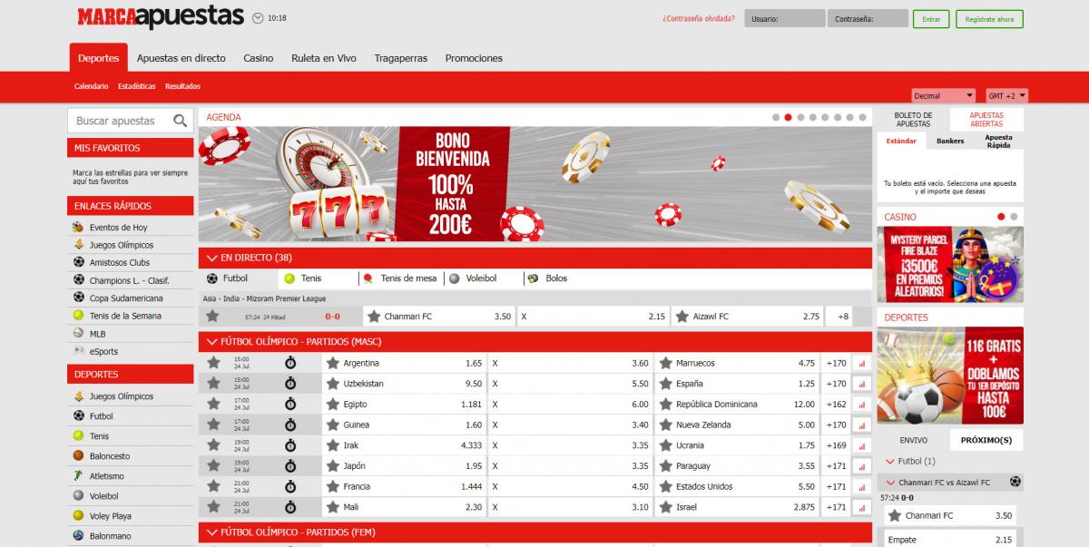 MarcaApuestas apuestas