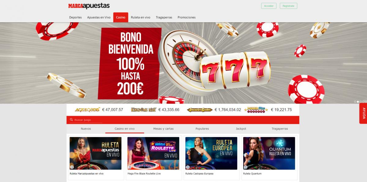MarcaApuestas bonos y promociones