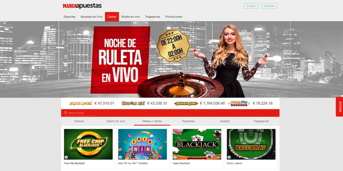 MarcaApuestas casino