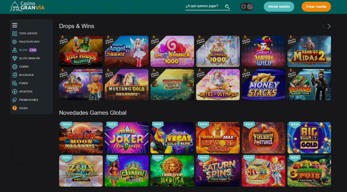 casino gran via slots y tragaperras