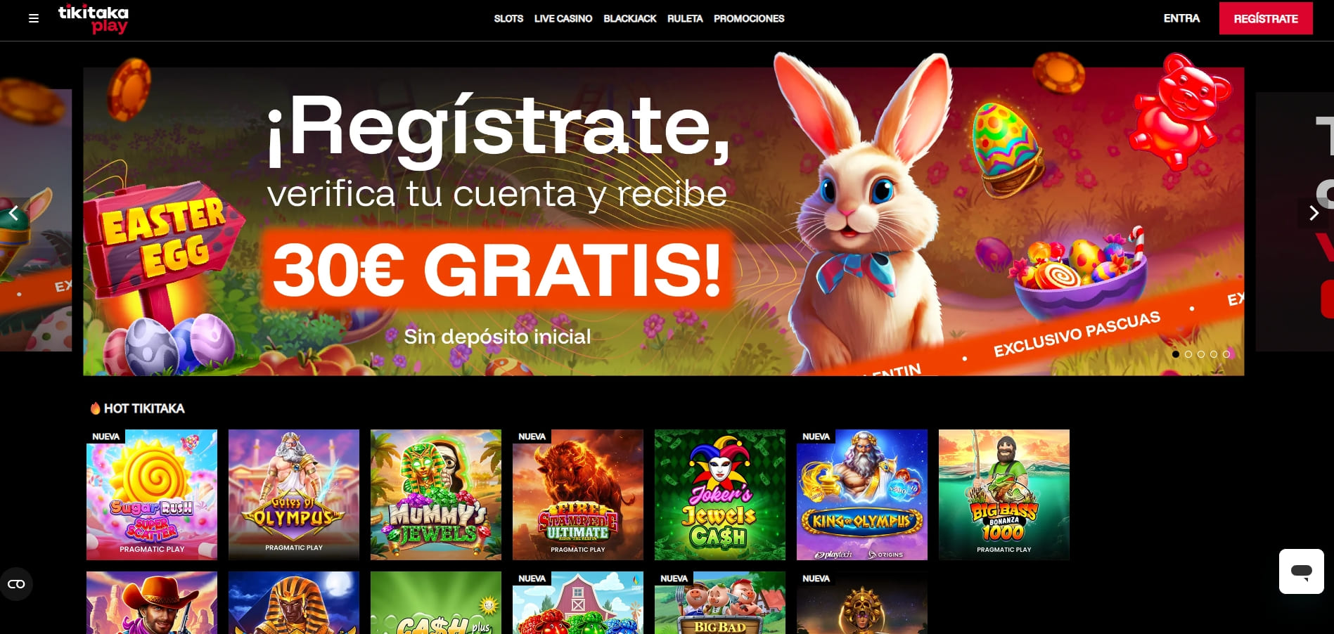 bono de casino sin depósito tikitaka play casino