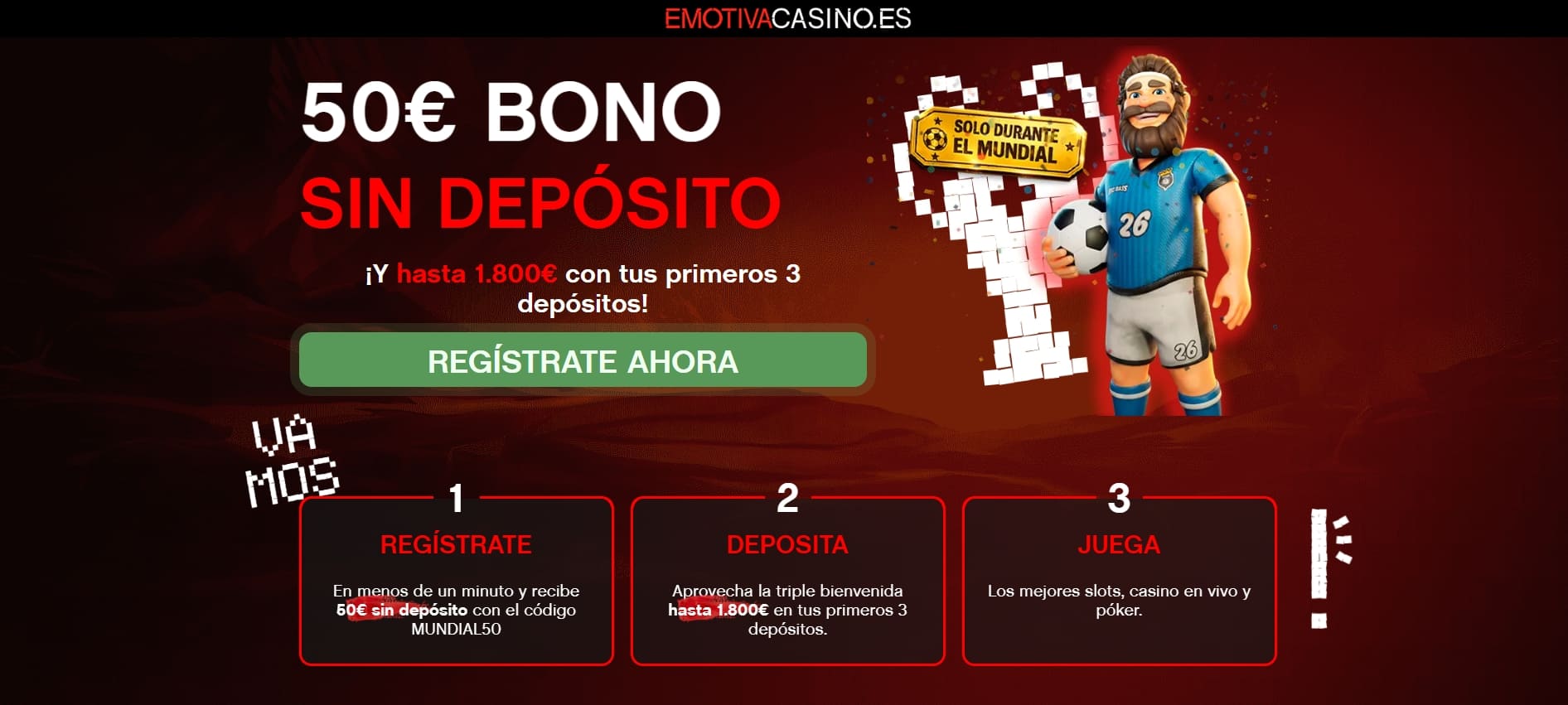 casino con bono sin depósito emotiva casino