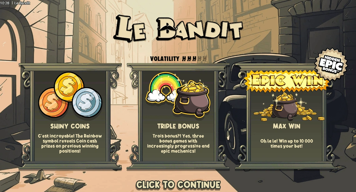 Le Bandit demo gratis