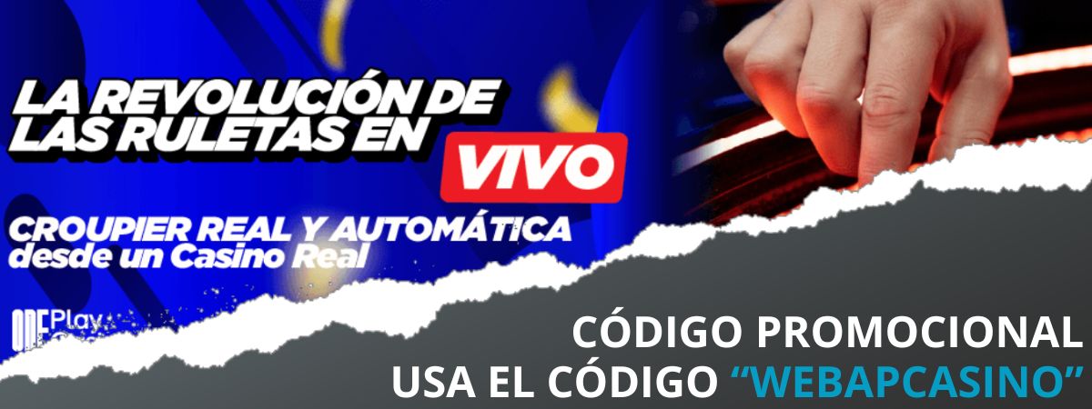 Código promocional OnePlay Casino
